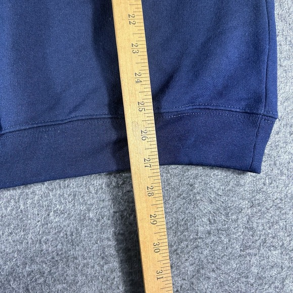 Bobbie Brooks Womens SZ S Blue Christmas Snowman Embroidered Ugly Sweatshirt New - Picture 5 of 8